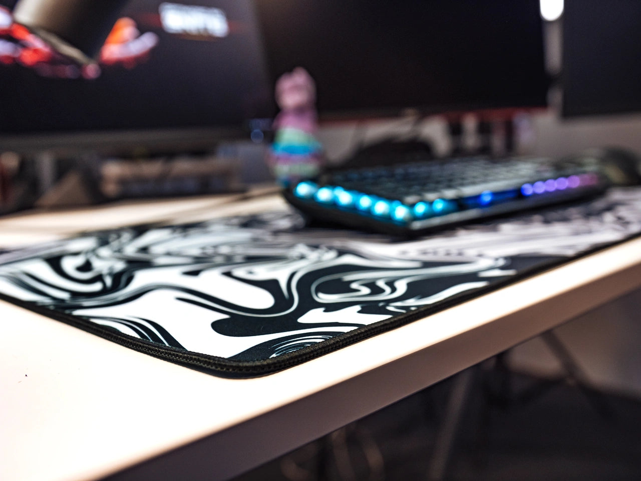 Tapis de souris XL blanc